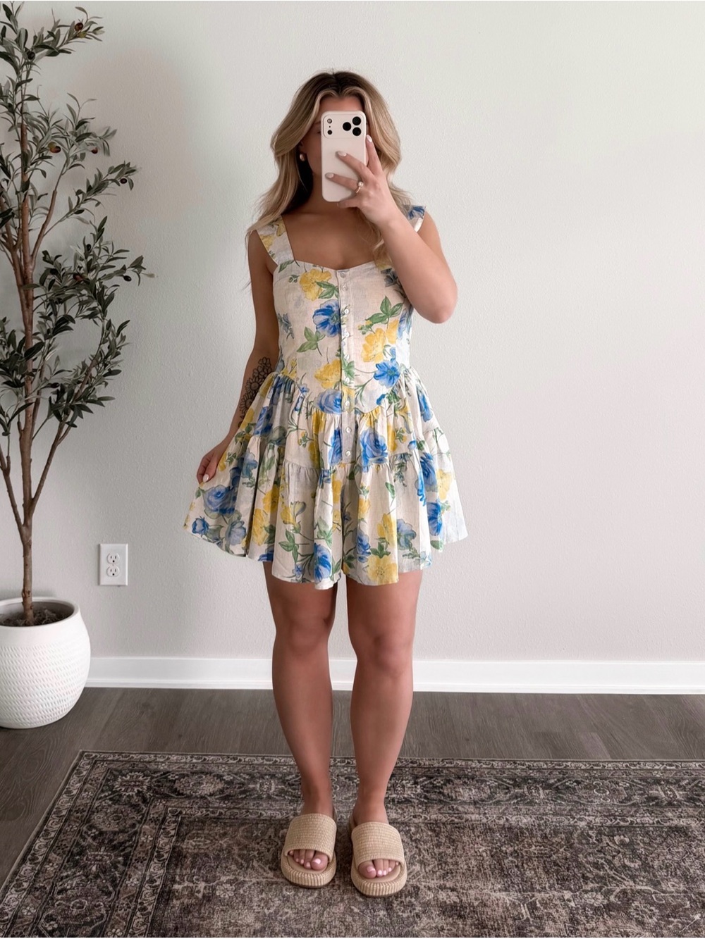 Floral Romper
